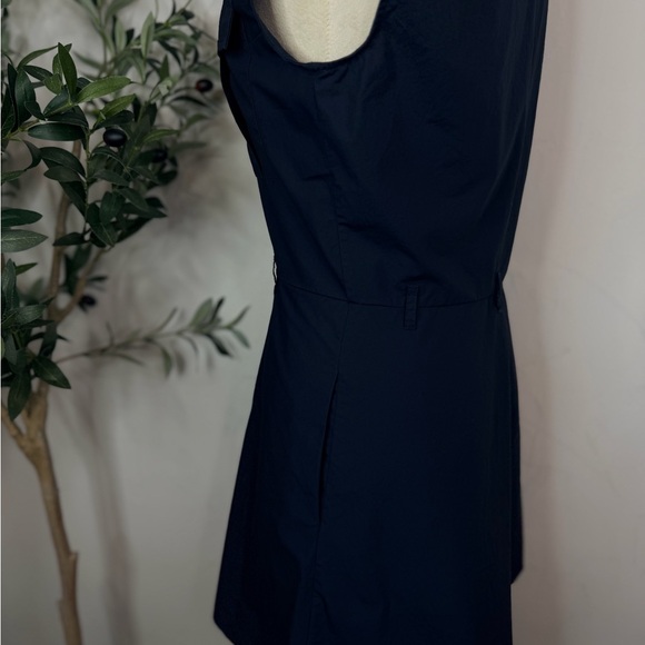 Frame Navy Blue The Safari Dress in Navy Mini Dress XS - Picture 6 of 10